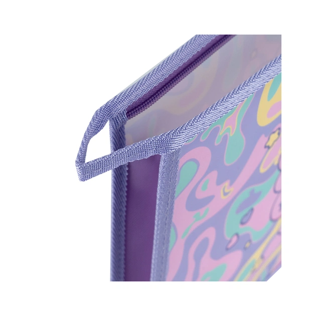 Папка на блискавці Kite A4+ на блискавці Rainbow Catcorn (K24-428-1) - picture 4