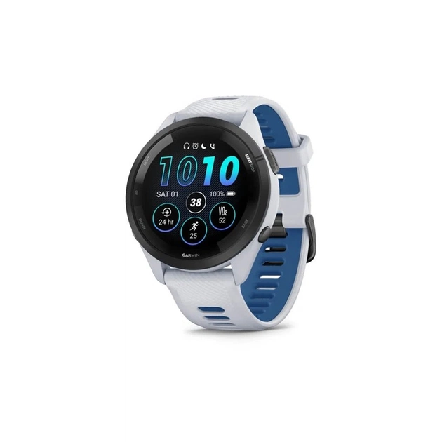 Смарт-годинник Garmin Forerunner 265, Whitestone, GPS (010-02810-11) - зображення 1
