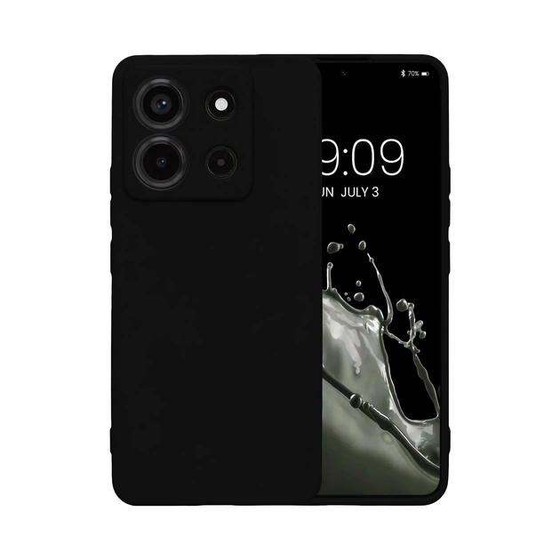 Чохол до мобільного телефона Intaleo SoftShell Motorola Moto G86 Black (1283126635960) - зображення 1
