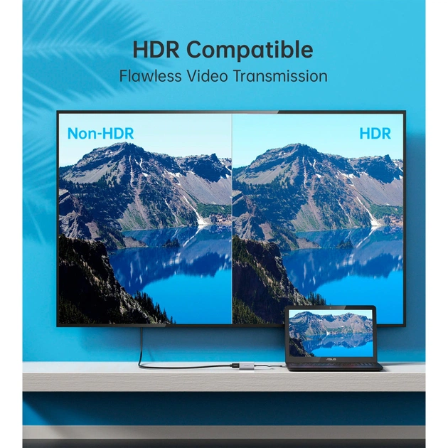 Перехідник USB-C to HDMI 8K 60 Hz Choetech (HUB-H16-GY) - picture 7