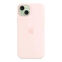 Чохол до мобільного телефона Apple iPhone 15 Plus Silicone Case with MagSafe Light Pink (MT143ZM/A) - зменшене зображення 4