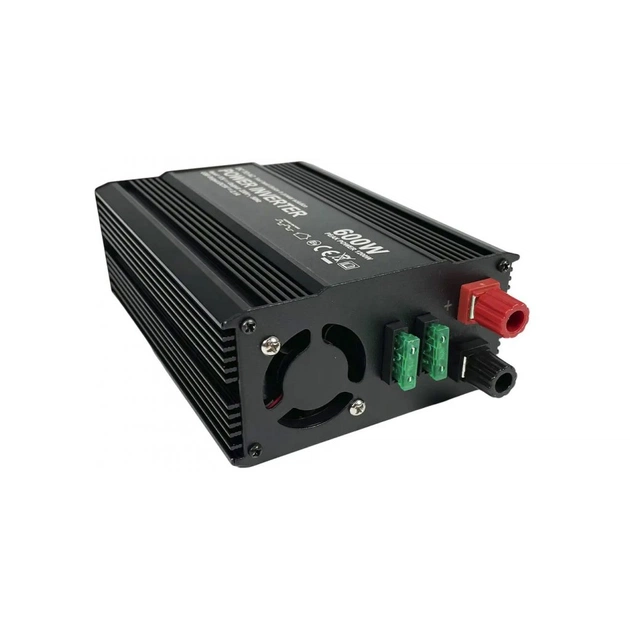Автомобільний інвертор Bottari DC 12V - AC 230V 600W (54655-IS) - зображення 6