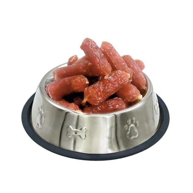 Лакомство для собак Lucky Star Мягкие куриные колбаски ≈4 см 500 г (4820112458089) - изображение 1
