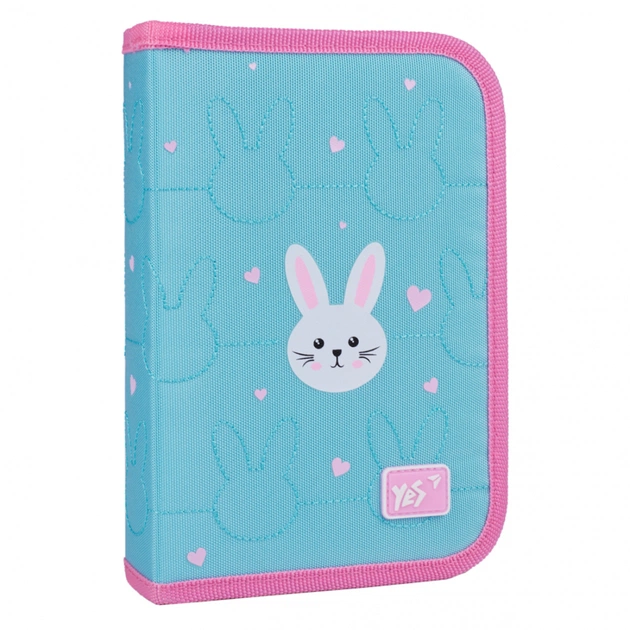 Пенал Yes Funny Bunny HP-04 одинарний з двома клапанами (533625) - зображення 1