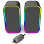 Акустична система ColorWay Aura 2.0 USB/Bluetooth Gray (CW-SPU02GR) - зменшене зображення 2