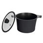 Каструля Ringel Zitrone black с крышкой 5,8 л (RG-2108-24/2 BL) - зменшене зображення 2