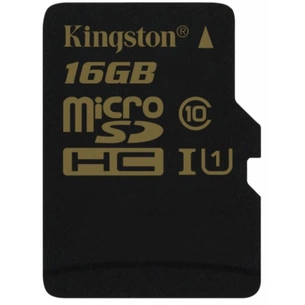 Карта пам'яті Kingston 16GB microSDHC Class 10 UHS-I (SDCA10/16GBSP) зображення 1