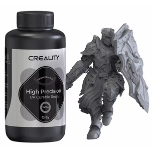 Фотополимерная смола Creality Resin, LCD 8K High Precision 1kg, gray (3302190003) изображение 1
