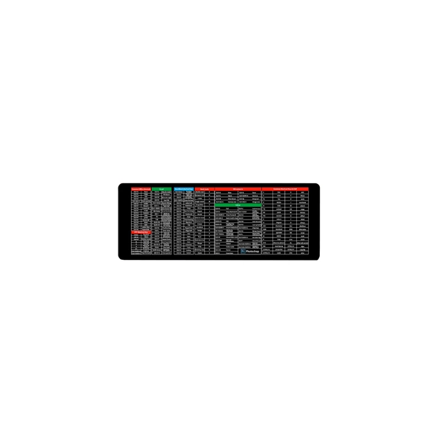 Килимок для мишки Voltronic Shortcut keys-1 (ESK1-300-700) - изображение 1