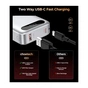 Батарея універсальна Choetech 10000mA, 22.5W, PD, QC, silver (B860-CCSL) - зменшене зображення 6