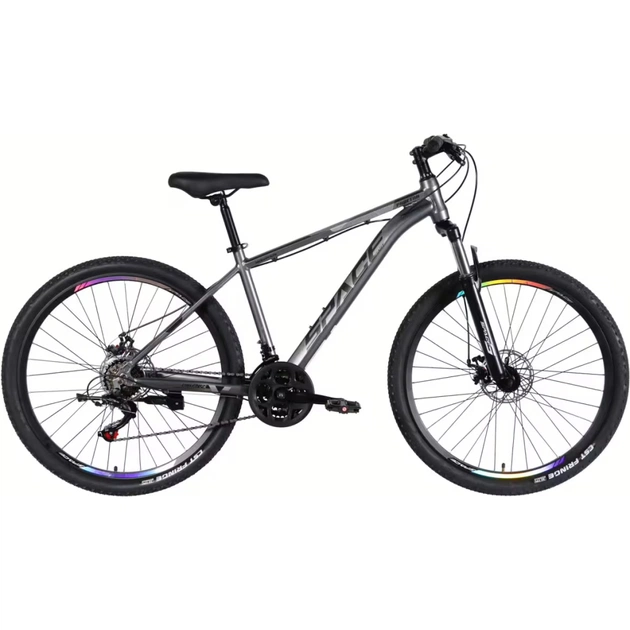 Велосипед Space 27.5" PHAETON DD FR рама-17" AL 2026 графітовий (OPS-SP-27.5-110) - изображение 1