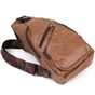 Сумка Vintage Крос боді смарт зі шкірозамінника Руда (20573) - зменшене зображення 5