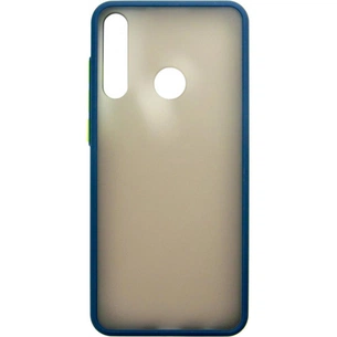 Чохол до мобільного телефона Dengos Matt Huawei Y6P, blue (DG-TPU-MATT-56) (DG-TPU-MATT-56) зображення 1