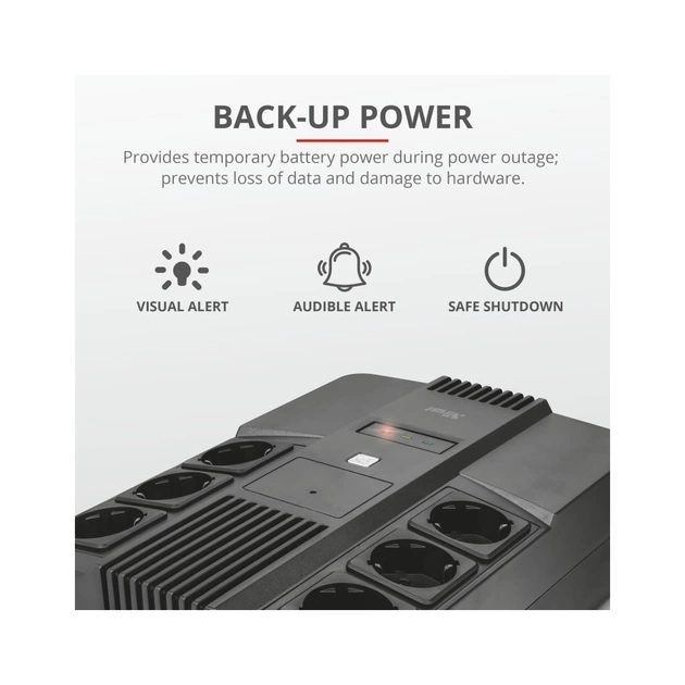 Источник бесперебойного питания Trust Maxxon 800VA UPS (23326_TRUST) - изображение 9
