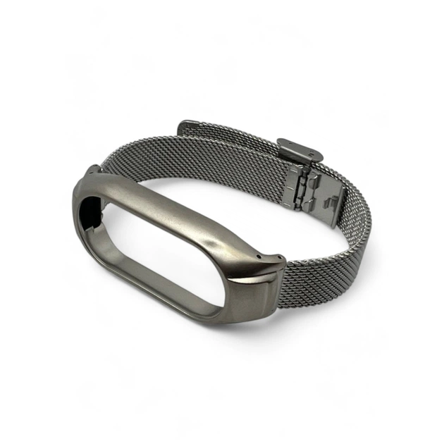 Ремінець до фітнес браслета BeCover Metal для Xiaomi Mi Smart Band 9 Silver (711979) - picture 1