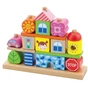 Развивающая игрушка Viga Toys Кубики Город (50043) - уменьшенное изображение 1