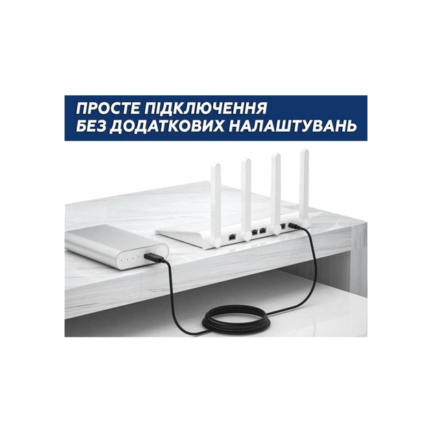 Кабель живлення USB to DC 5.5x2.1mm 5V 1.0m Dynamode (DM-USB-DC-5.5x2.1mm) - picture 5