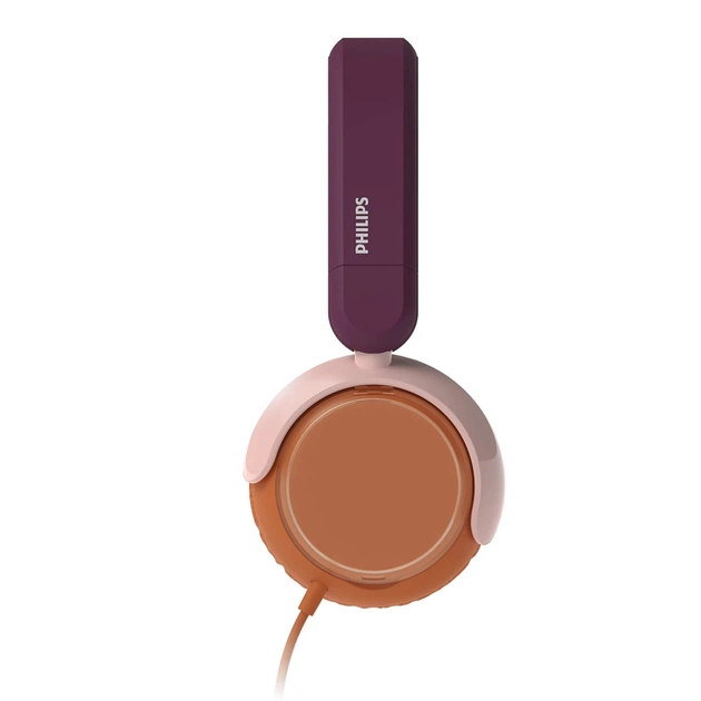 Навушники Philips TAK2000MP/00 USB-C/3,5 мм Burgundy/Orange (TAK2000MP/00) - зображення 12