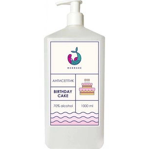 Антисептик для рук Mermade Birthday cake 1000 мл (MR0011MAX) изображение 1