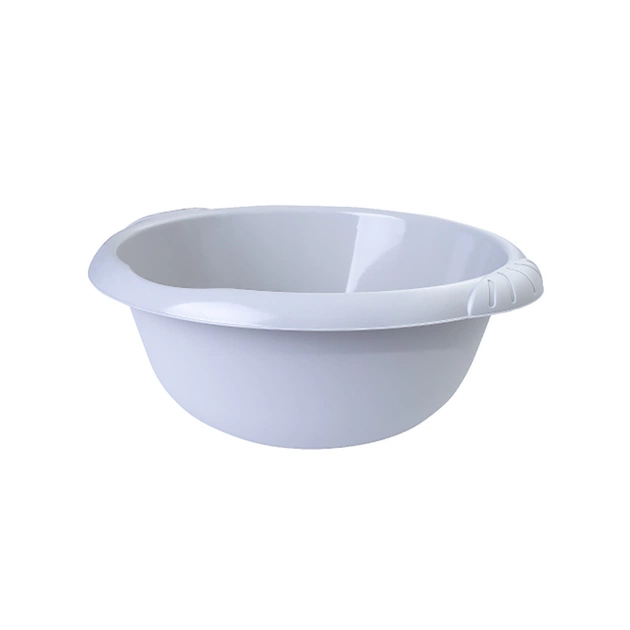 Таз Алеана Євро круглий Світло-сірий 14 л (алн 121059/св.сірий) - picture 1