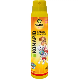 Аерозоль від комах Vaco Paw Patrol Від комарів, кліщів і мошок для дітей від 2 років 100 мл (5901821953658) зображення 1