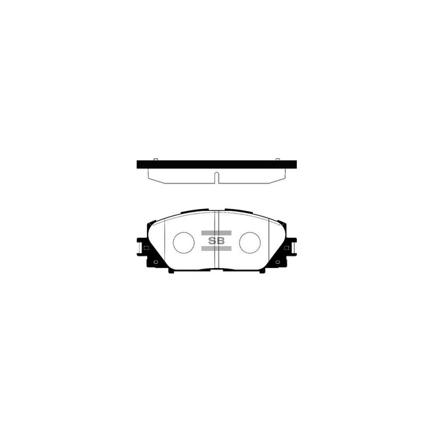 Тормозные колодки HI-Q SP1377 - изображение 1