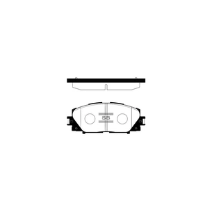 Гальмівні колодки HI-Q SP1377 зображення 1