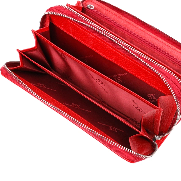 Гаманець ST Leather Червоний (19430) - picture 8