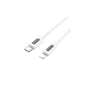 Дата кабель USB-C to Lightning 1.0m PD silicone BX114 Structure white BOROFONE (6941991116834) - зменшене зображення 1