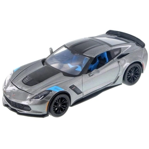 Машина Maisto Corvette Grand Sport 2017 (1:24) сірий металік (31516 met. grey) зображення 1