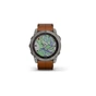 Смарт-годинник Garmin fenix 7X Sapph Sol Titanium w/ Chestnut Leather, GPS (010-02541-19) - зменшене зображення 4