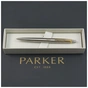 Ручка кулькова Parker JOTTER 17 UKRAINE SS GT BP Тризуб прозорий (16032_T010b) - зменшене зображення 5