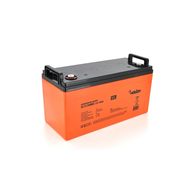 Батарея до ДБЖ Merlion 12V-120Ah GEL (GL121200M8) - зображення 1