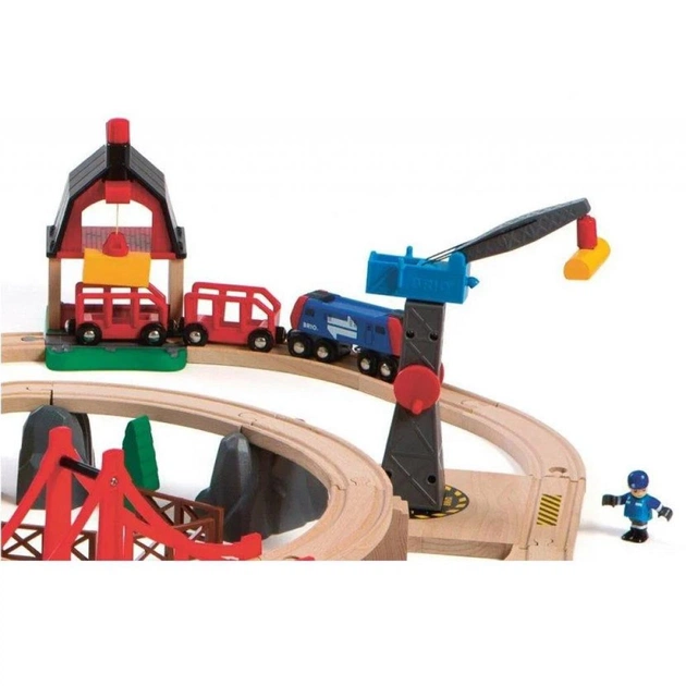 Залізниця Brio World Делюкс Місто. Аеропорт, гавань, ферма, автостанція (33766) - picture 7