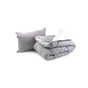 Ковдра Руно 140х205 + подушка 50х70 (1шт.) (924.52_Grey White) - зменшене зображення 1
