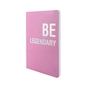 Книга записна Axent Motivation Be legendary A5 у клітинку 80 аркушів (8700-6-A) - зменшене зображення 2