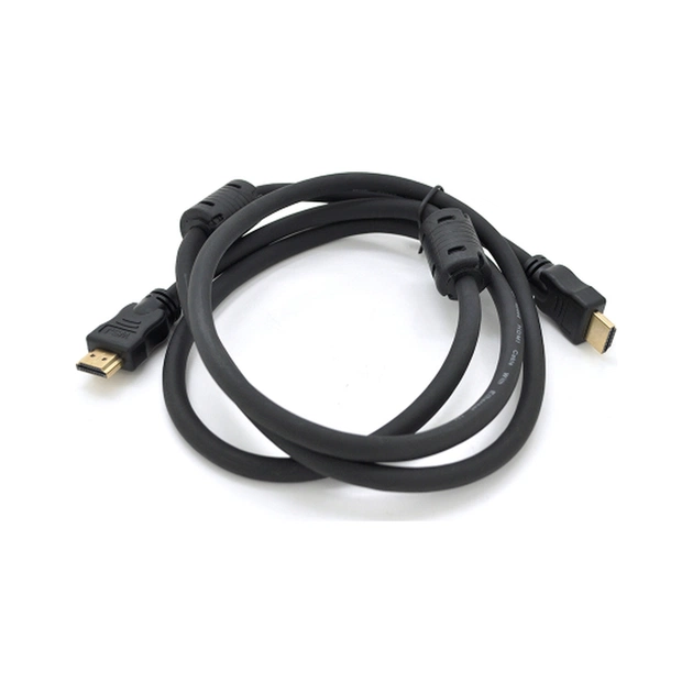 Кабель мультимедийный HDMI M to HDMI M 3.0m V1.4 4K black Ritar (HDMI(M)/(M)V1.4-3m-348P) - изображение 1