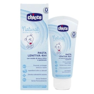 Дитячий крем Chicco 4 в 1 Natural Sensation захисний 100 мл (07459.10) зображення 1