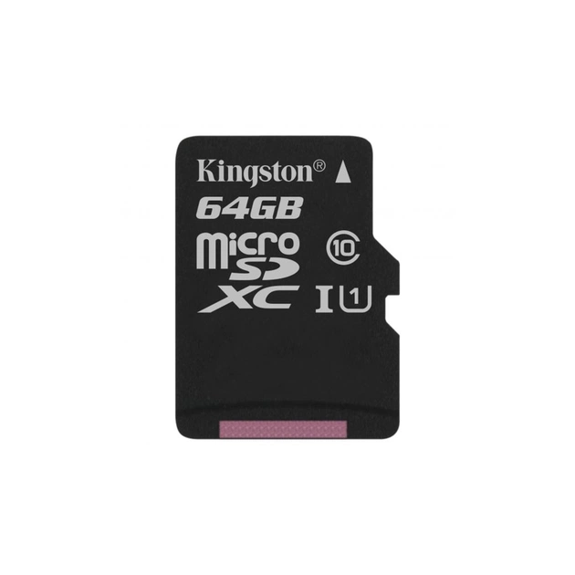 Карта пам'яті Kingston 64GB microSDXC Class 10 Canvas Select Plus 100R A1 (SDCS2/64GBSP) - зображення 1