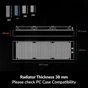 Система жидкостного охлаждения Arctic Liquid Freezer III Pro 360 A-RGB (ACFRE00169A) - уменьшенное изображение 12
