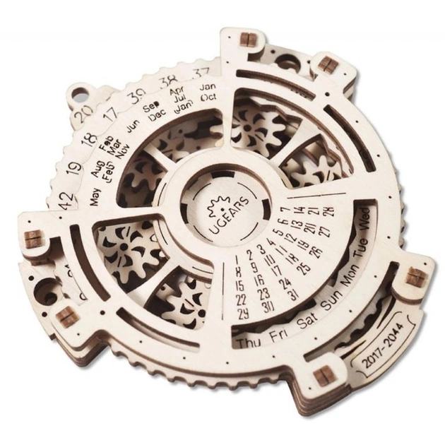 Збірна модель Ugears механічний Навігатор дат (70036) - изображение 1
