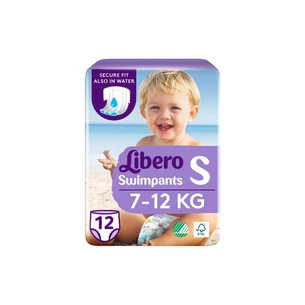 Підгузки Libero Swimpants Small 7-12 кг 12 шт (7322541981659) зображення 1