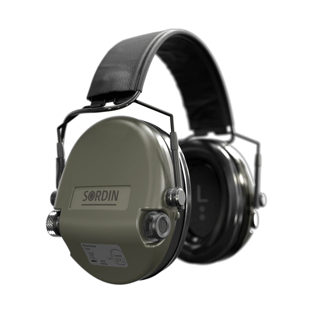 Тактичні навушники Sordin Supreme MIL AUX SFA з верхнім тримачем (74508-06-S) - picture 3