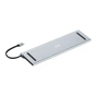 Концентратор 2E USB-C 10-in-1 3xUSB + 2xUSB-C + 2xHDMI + VGA + 3.5mm + microSD/SD + 1xRJ45 0.15m gray (2E-W2703) - зменшене зображення 2