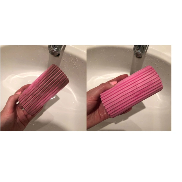 Губка для прибирання Scrub Daddy Damp Duster Для пилу Рожева (5060481022767/5060481023788) - picture 3