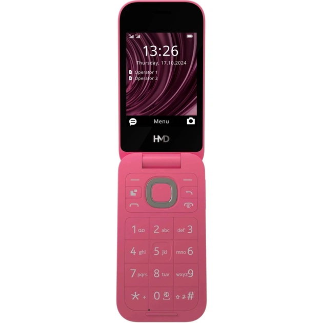 Мобільний телефон HMD 2660 4G Flip DS Red - picture 2