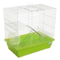 Клітка для гризунів Природа "Гоша" 44x44x27 см біла/зелена (4823082415311) - уменьшенное изображение 1