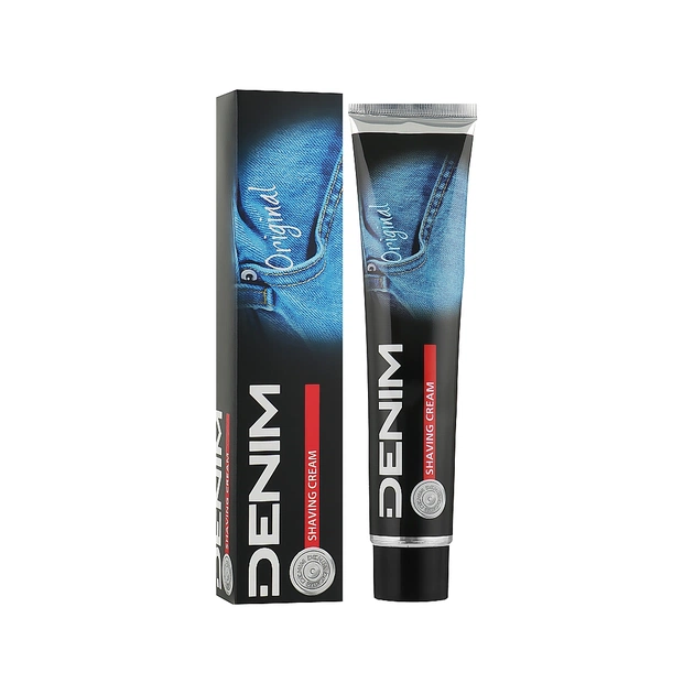 Крем для гоління Denim Original Shaving Cream 100 мл (8008970004365) - picture 1