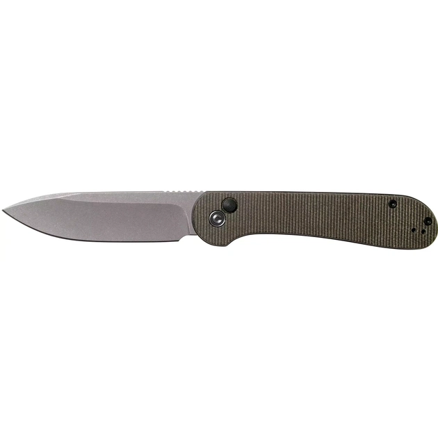 Ніж Civivi Button Lock Elementum Dark Green Micarta (C2103C) - зображення 1