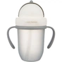 Поїльник-непроливайка Canpol babies Matte Pastels із силіконовою трубочкою 210 мл Сірий (56/522_grey) - зменшене зображення 1